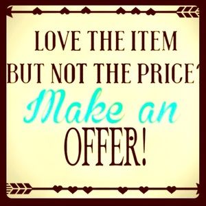 I’m open to offers! My goal is to sell everything!